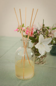 Velas de Soja, aromatizantes en spray y difusores